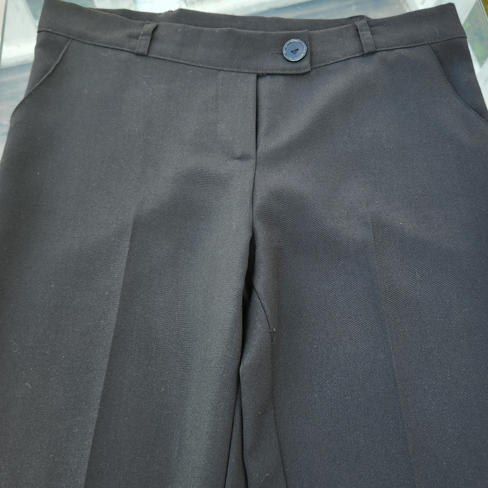 Flared Dress Pants Size M Black